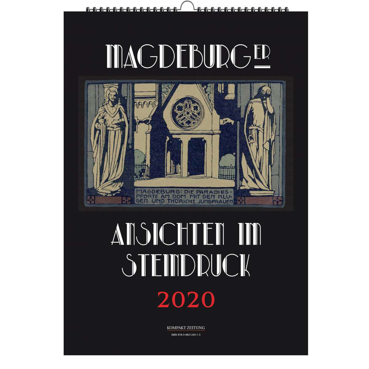 Magdeburger Ansichten im Steindruck 2020